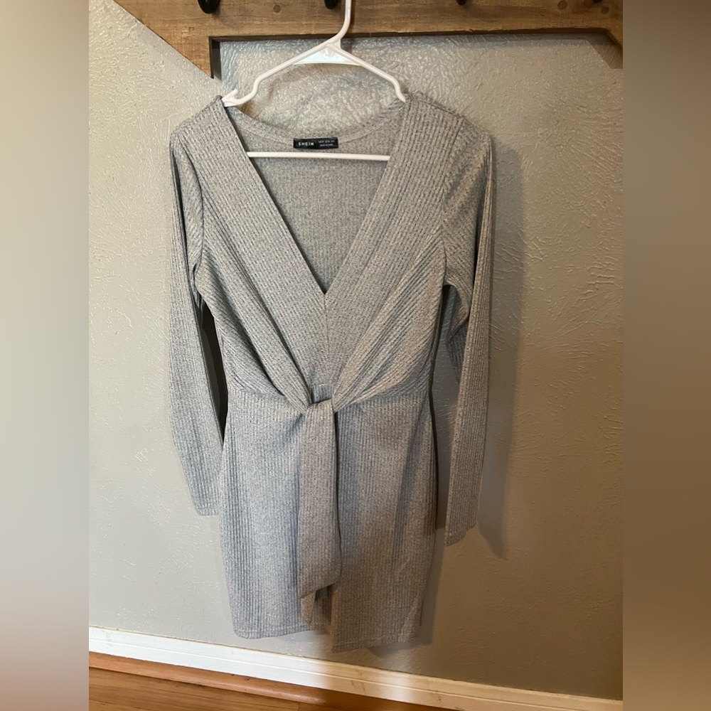 SHEIN gray dress never worn